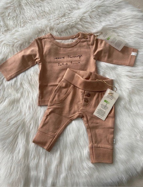Setje van Noppies maat 44 (advr 26), Kinderen en Baby's, Babykleding | Prematuur, Jongetje of Meisje, Nieuw, Ophalen of Verzenden