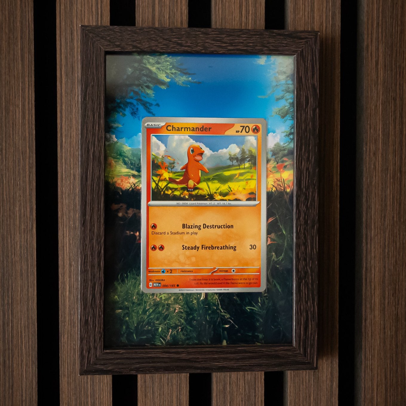 Pokémon Charmander Card Extended Art Lijst (10x15 cm), Hobby en Vrije tijd, Ophalen of Verzenden, Nieuw