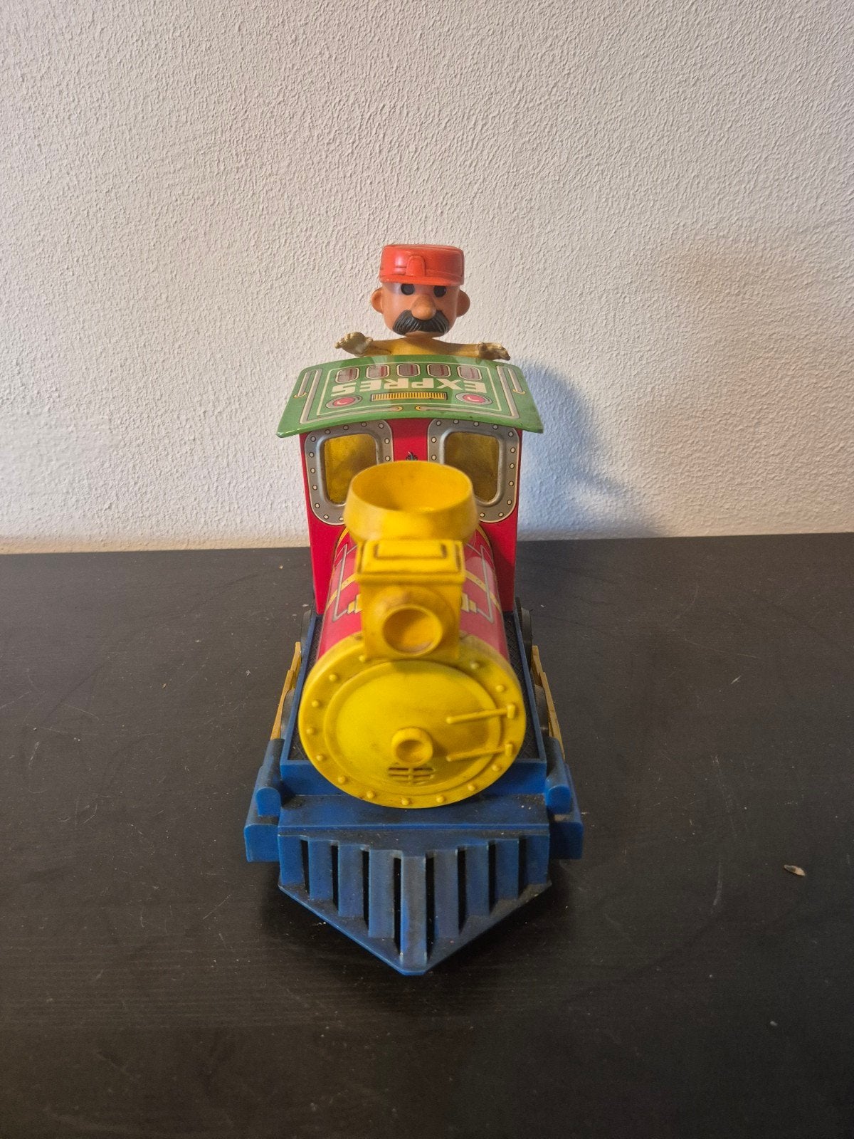 Vintage Express Trein Speelgoed met Machinist, Ophalen of Verzenden, Gebruikt