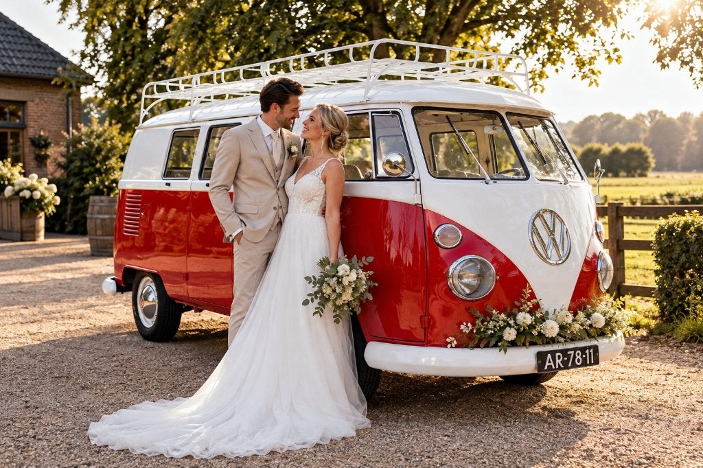 Te huur: Volkswagen T1 bus met of zonder chauffeur, Ophalen