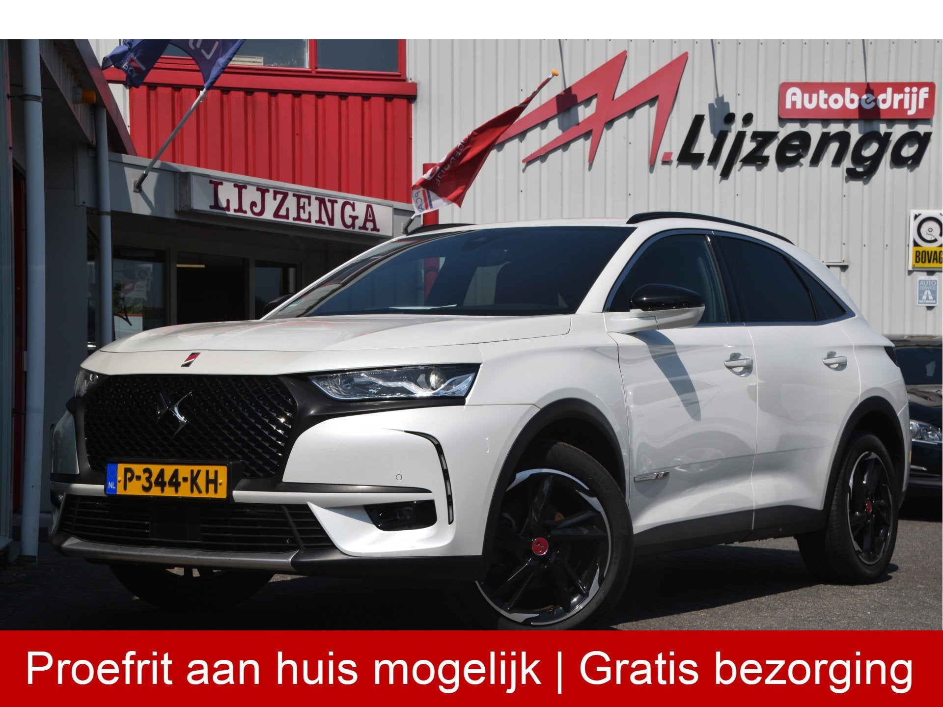 DS 7 Crossback 1.2 PureTech Performance Line Carplay | Leer, Auto's, DS, Gebruikt, Euro 6, 1199 cc, Met garantie (alle)