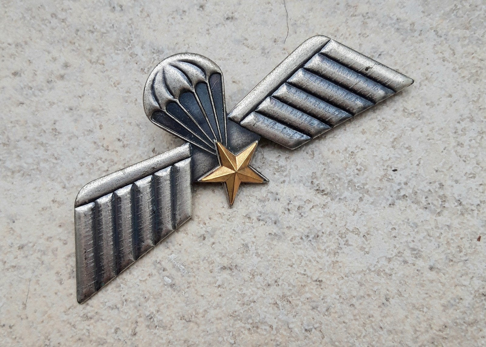 Metalen parawing Korps Mariniers, Verzenden, Marine, Nederland, Lintje, Medaille of Wings