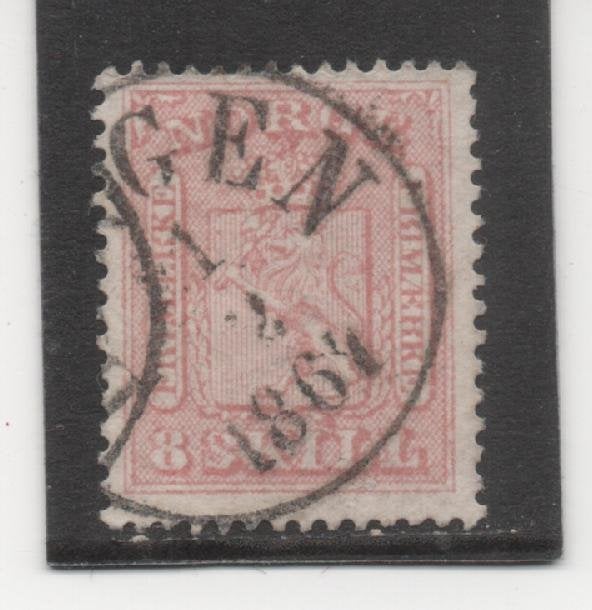 Y127 Noorwegen 15n gestempeld, Verzenden, Noorwegen, Gestempeld