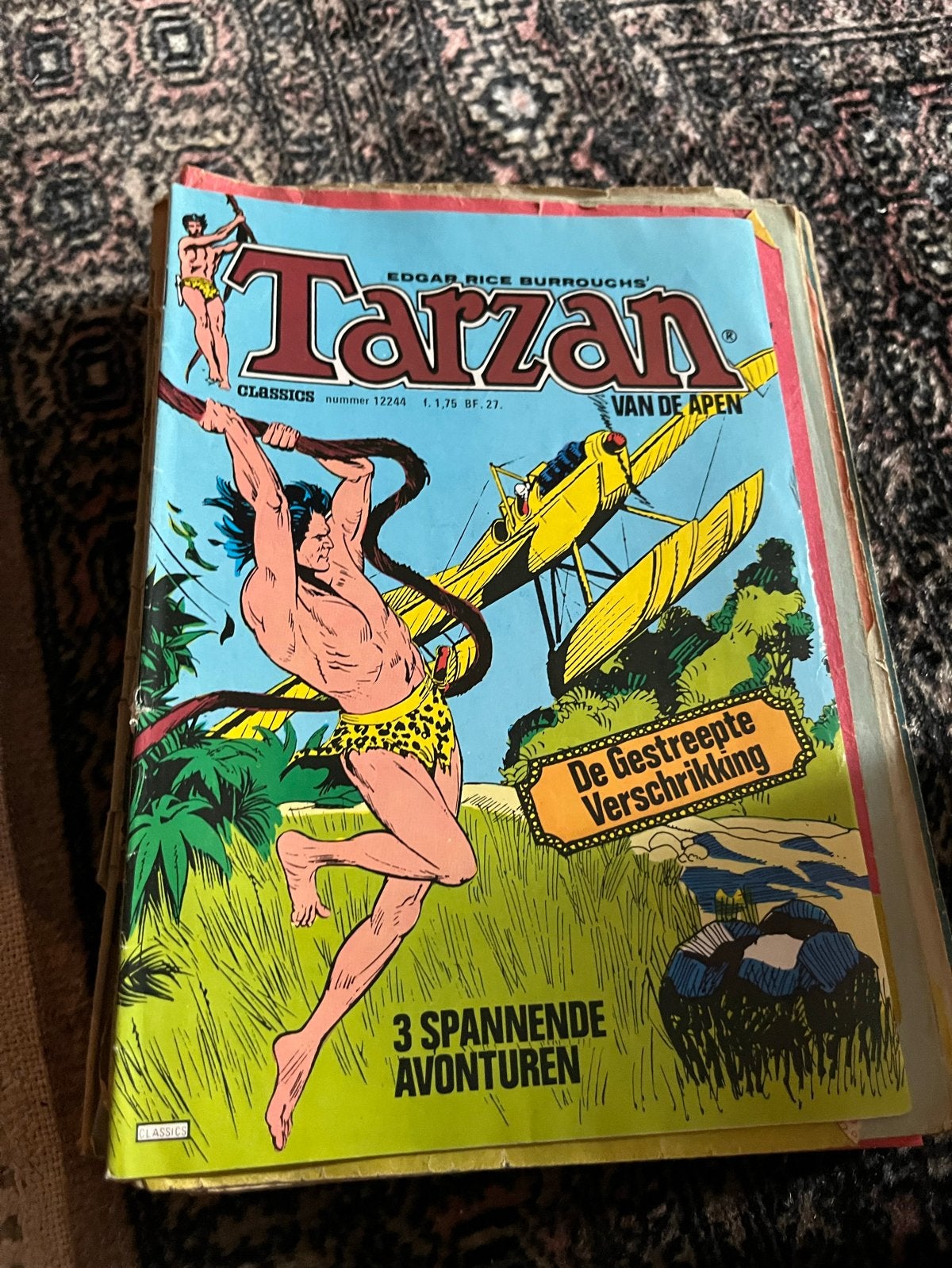 Tarzan Classics: 3 Spannende Avonturen - De Gestreepte Versc, Boeken, Stripboeken, Eén stripboek, Ophalen, Gelezen