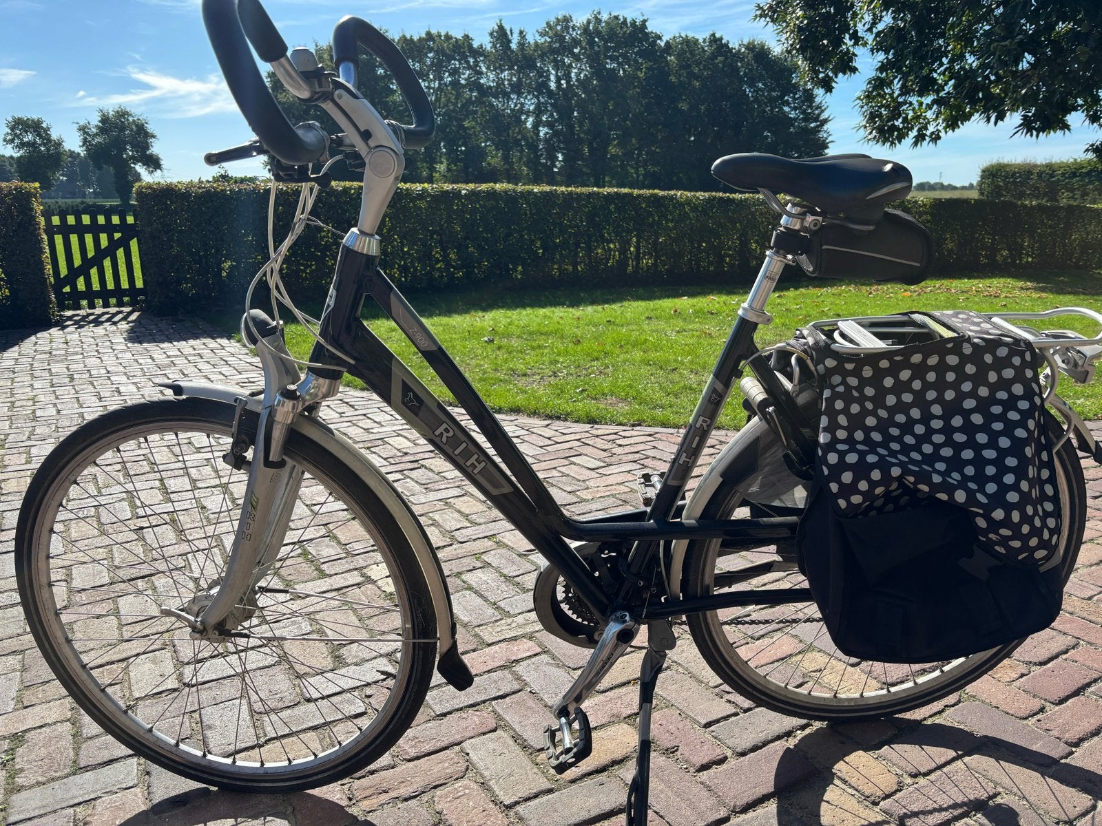 Twee RIH 9000 Heren- en damesfiets, Fietsen en Brommers, Velgrem, Versnellingen, Ophalen, Overige merken