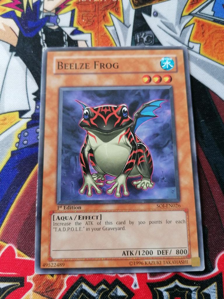 Beelze Frog - SOI - Yu-Gi-Oh, Hobby en Vrije tijd, Verzamelkaartspellen | Yu-gi-Oh!, Ophalen of Verzenden, Zo goed als nieuw
