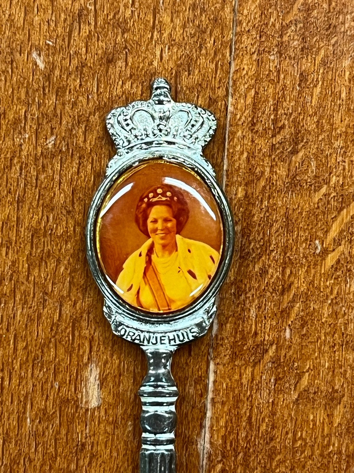 Verzilverde herdenkingslepel Koningin Beatrix, Ophalen of Verzenden