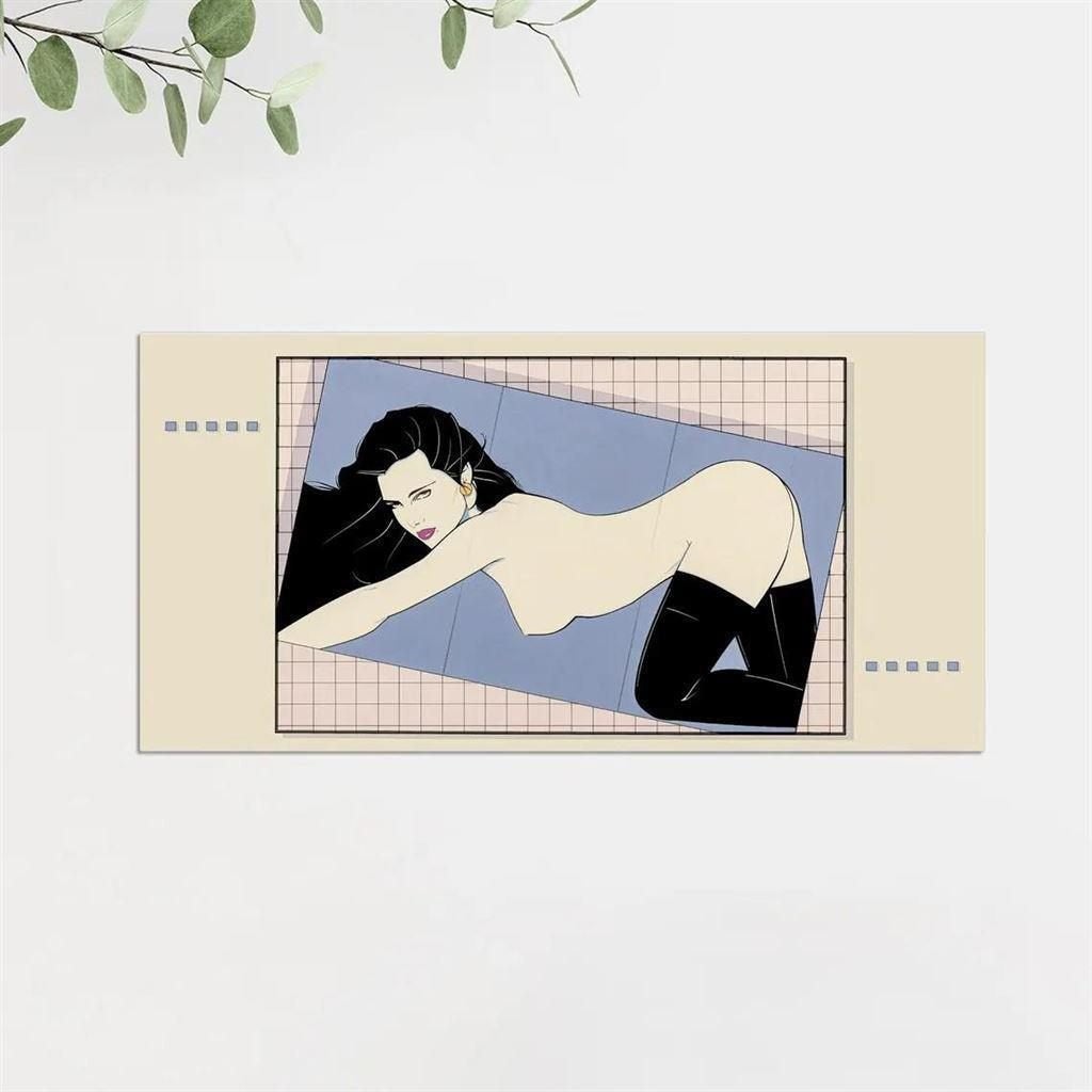 Patrick Nagel Erotische Playboy Art Print Poster, Verzenden