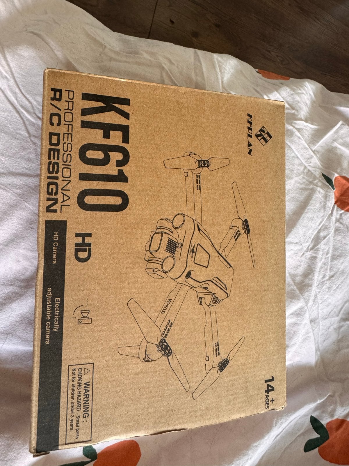KF610 HD Drone - Ideaal voor beginners, zo goed als nieuw, Basiskwaliteit, Overige merken, Zo goed als nieuw, Bediening via smartphone