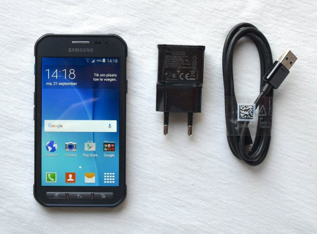 Samsung Galaxy Xcover 3 Zwart/ Grijs in uitstekende staat, Samsung, Gebruikt, Overige modellen, Zwart