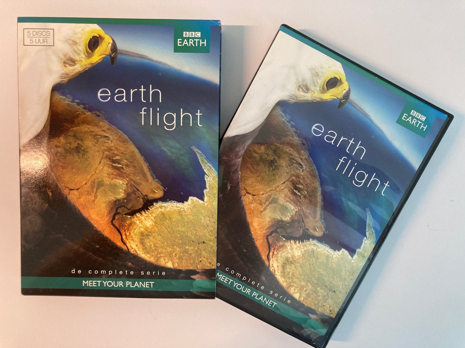 Earthflight, 2011 / 5x DVD / Boxset / BBC Earth, Engels, Alle leeftijden, Nederlands, Natuur