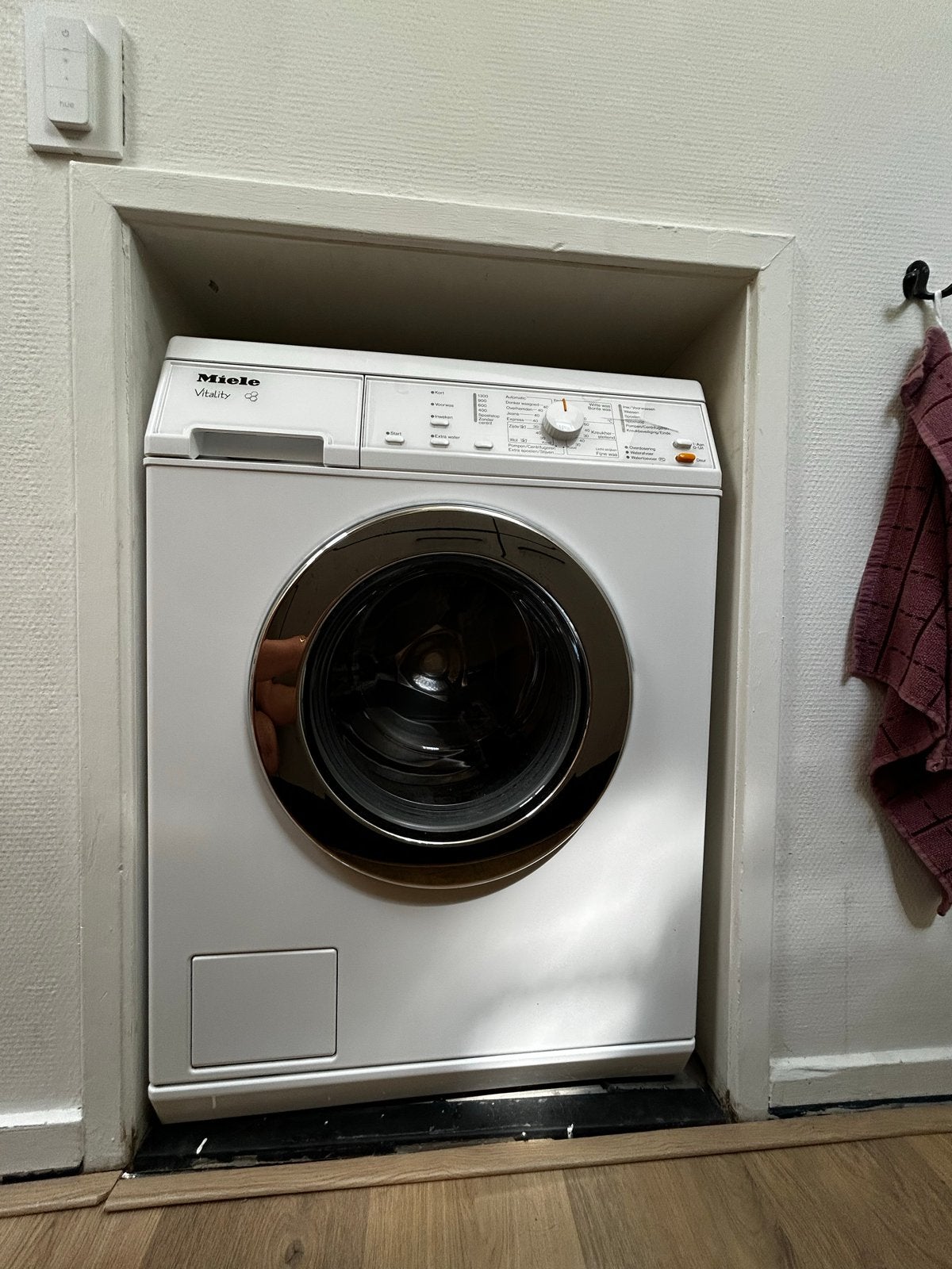Miele Vitality Wasmachine HW07-2, Witgoed en Apparatuur, Ophalen, Gebruikt, Voorlader, 85 tot 90 cm