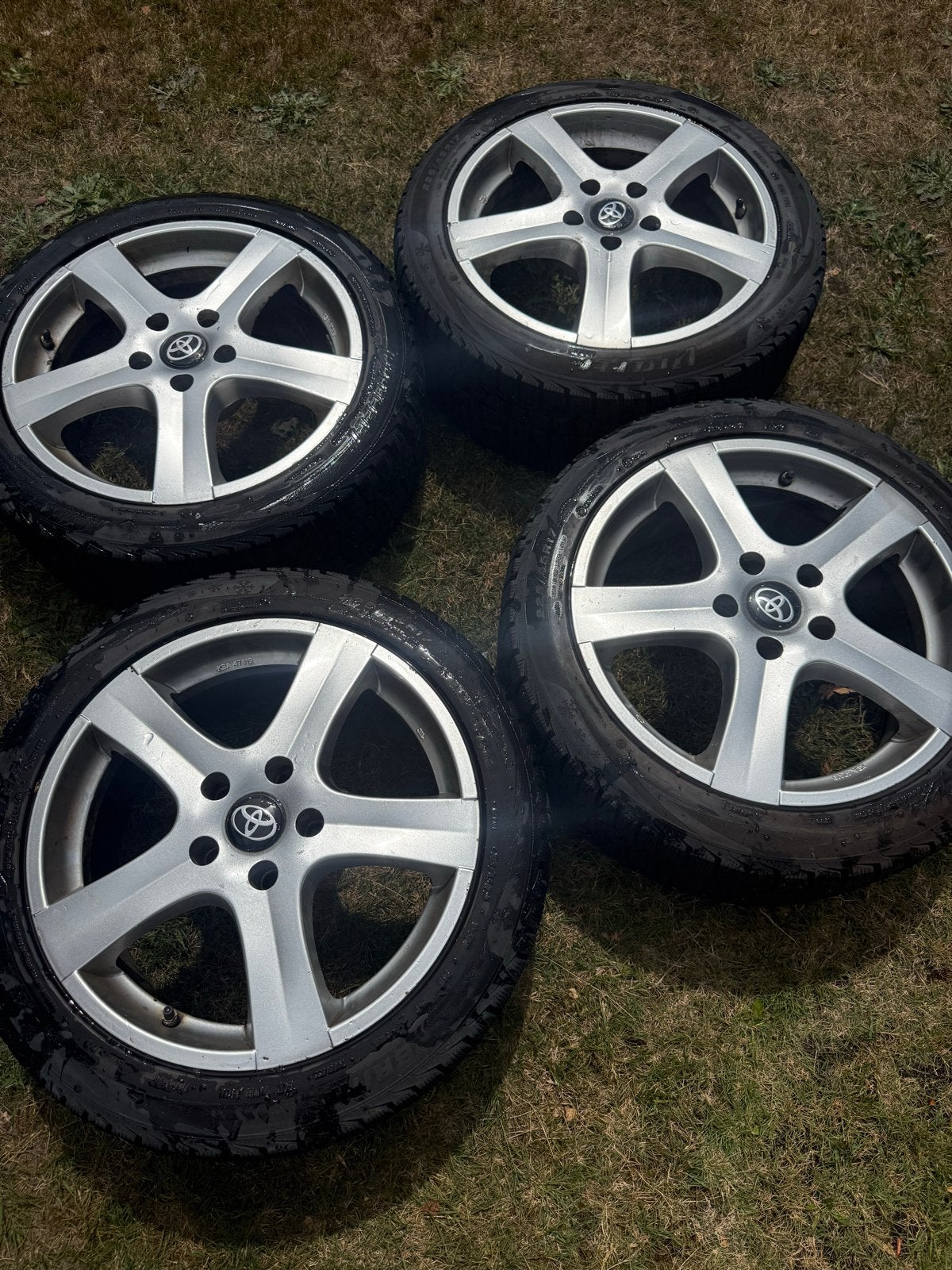 Set van 4 Toyota velgen, Auto-onderdelen, Ophalen, Gebruikt
