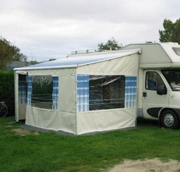 thule safariroom luifeltent 300cm lang, 220 diep, Ophalen, Gebruikt