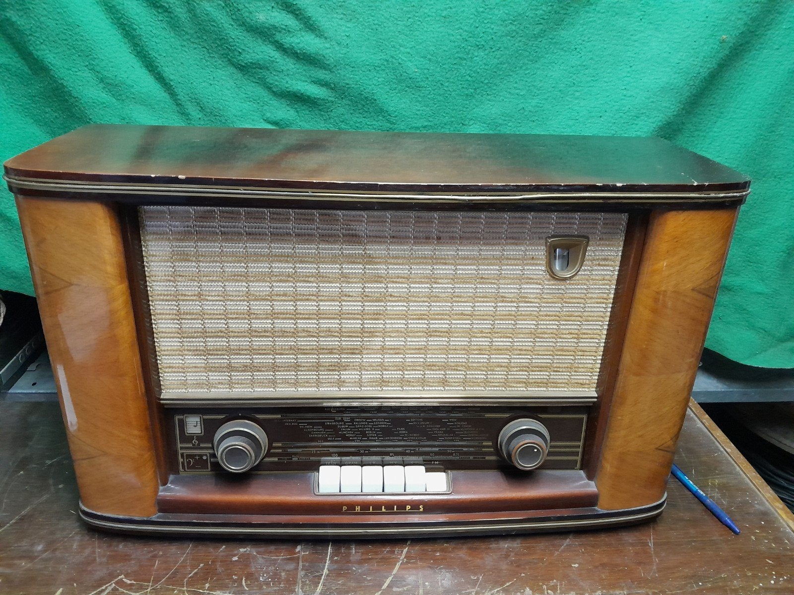 Philips BX543A buizenradio, Ophalen