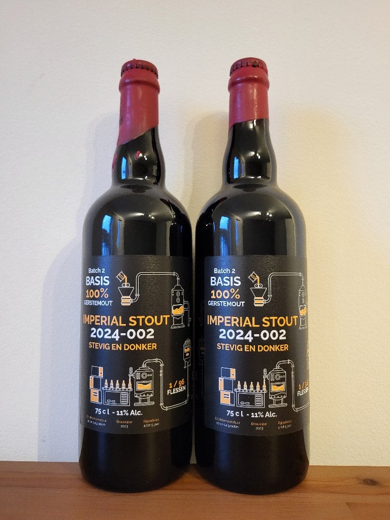 Boogieman VS Eggens Beer - Imperial Stout 2024-002 - 1/96, Ophalen of Verzenden, Nieuw, Flesje(s), Overige merken