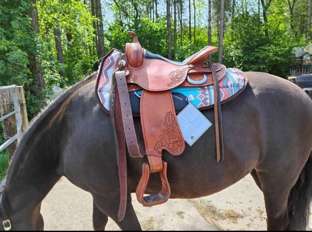 freemax cow Cognac short 15 inch met fork 5, Dieren en Toebehoren, XS (15.5 inch of kleiner), Overige merken, Ophalen of Verzenden