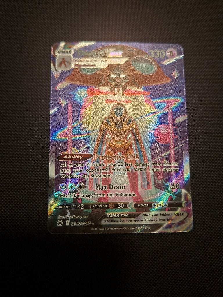 Deoxys vmax te koop, Verzamelen, Ophalen of Verzenden, Zo goed als nieuw