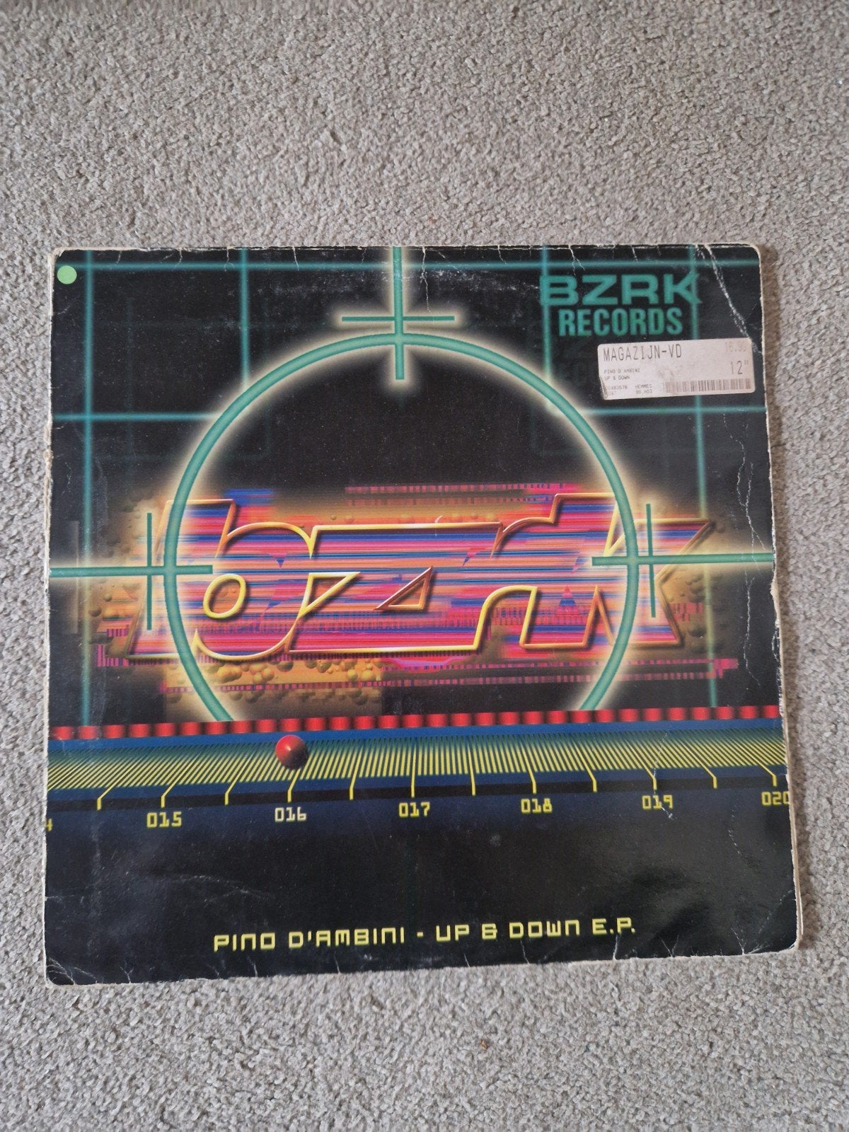 Pino D'Ambini - Up & Down E.P. (BZRK Records), Ophalen, Gebruikt, 12 inch, EP