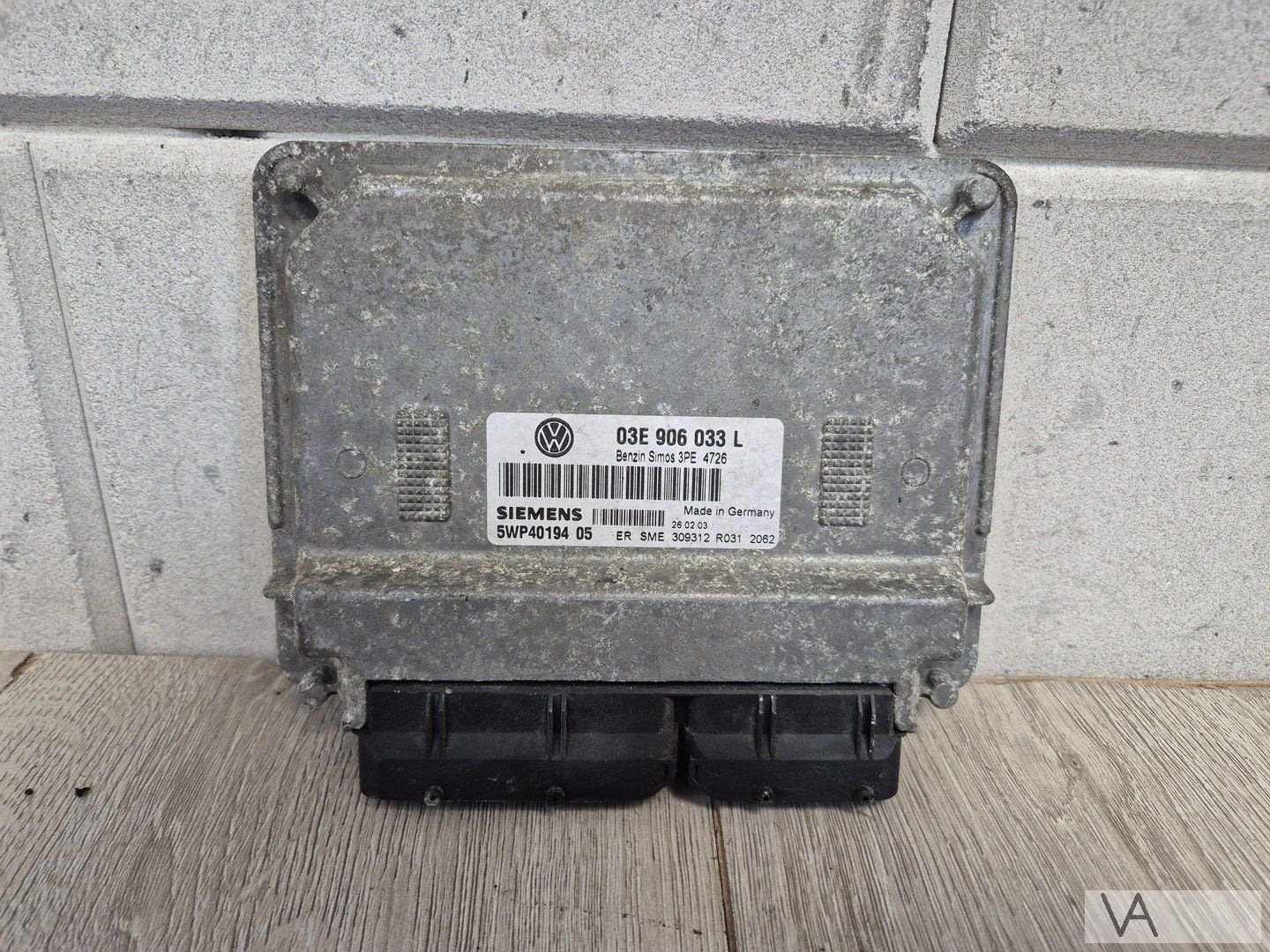 VW Polo 9n 2001 - 2005 ecu motorcomputer 1.2 03E906033L €30, Gebruikt, -, Volkswagen, -