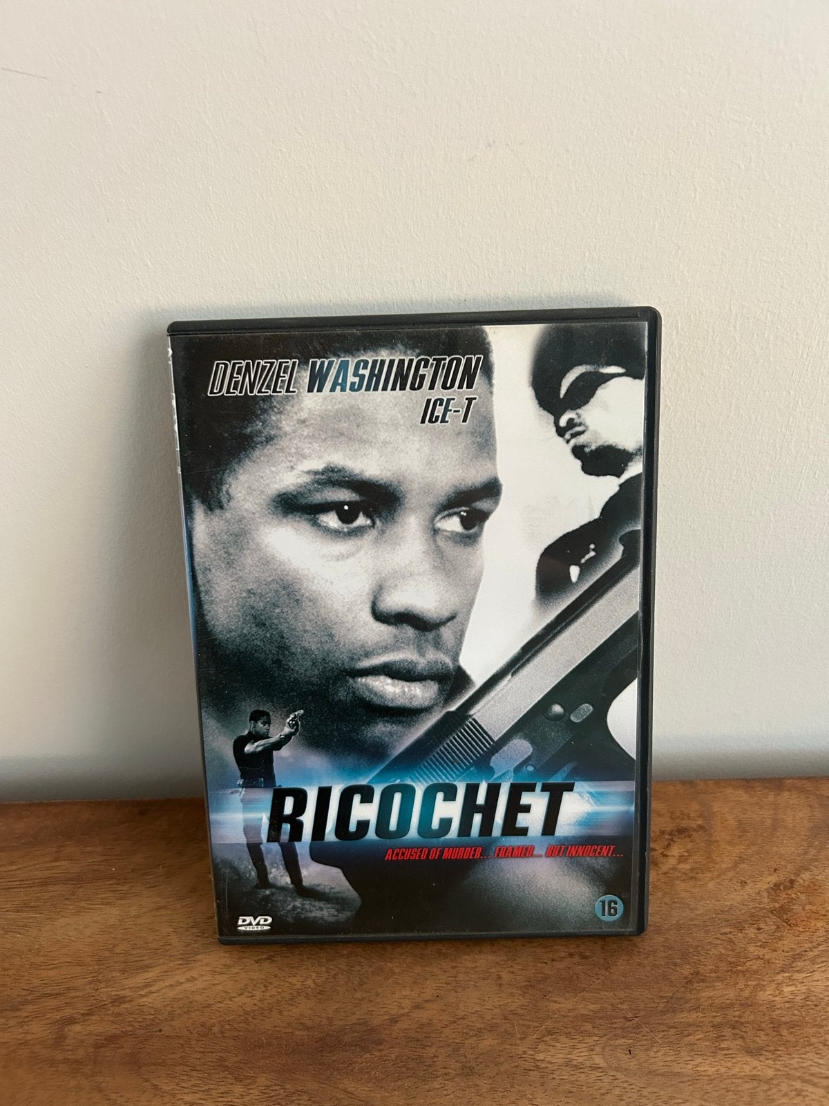 Ricochet DVD - Denzel Washington, Ice-T (Actiethriller), Vanaf 16 jaar, Ophalen of Verzenden, Zo goed als nieuw, Actiethriller