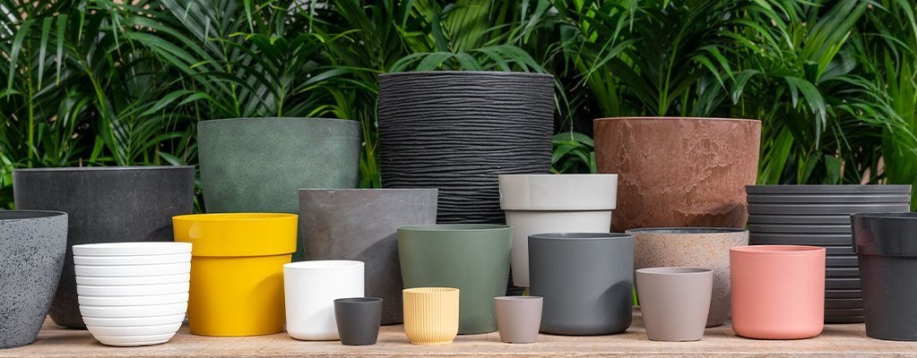 Wie heeft voor mij een leuke moderne bloempot over ?, Tuin en Terras, Bloempotten, Zo goed als nieuw, Minder dan 40 cm, Overige vormen