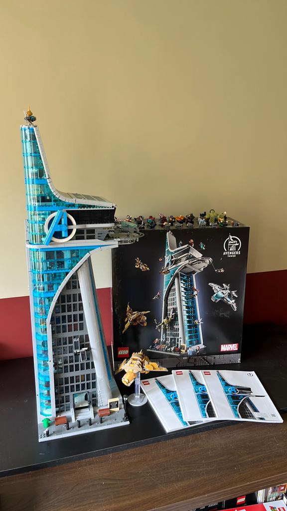 Lego Marvel 76269 Avengers Tower, Ophalen, Zo goed als nieuw, Complete set, Lego