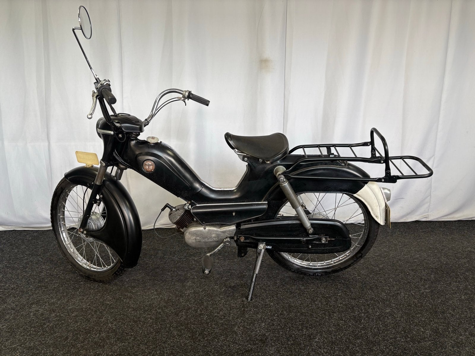 Berini M21 Bromfiets - 1967 - Klassieke Zwarte Schoonheid, Ophalen, Maximaal 45 km/u, Overige merken
