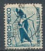 Mexico 1939 M15 toeslag gest., Ophalen of Verzenden, Gestempeld, Midden-Amerika