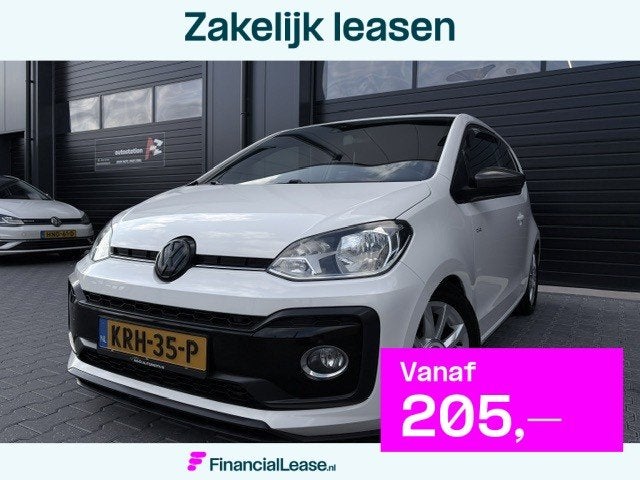 Volkswagen UP! 1.0 TSI 90 PK Club|GTI Pakket|Milltek|Maxton|, Voorwielaandrijving, Dealer onderhouden, Gebruikt, 4 stoelen