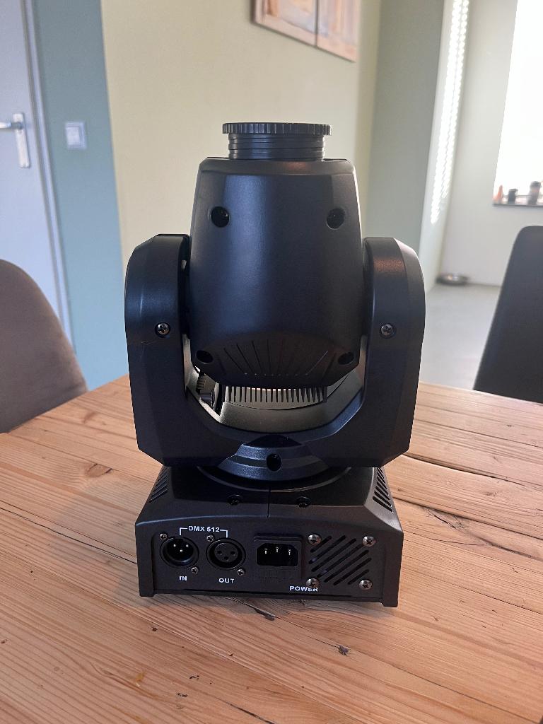 SET 2x Moving Head 10W LED, Ophalen, Nieuw, Licht, Geluidgestuurd