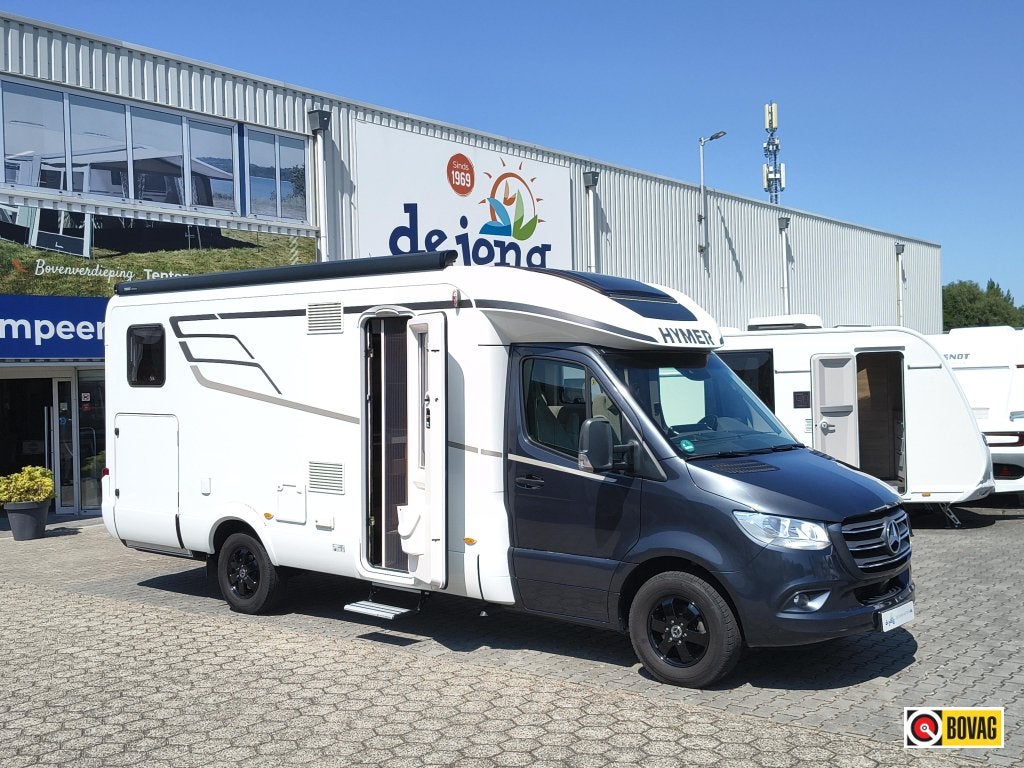 Hymer BMC-T 680, Caravans en Kamperen, Automaat, Ringverwarming, 7 tot 8 meter, Bedrijf