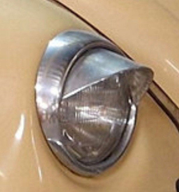 Wimpers Koplampkappen Chroom VW Oldtimer Kever Nieuw, Ophalen of Verzenden, Nieuw, Volkswagen