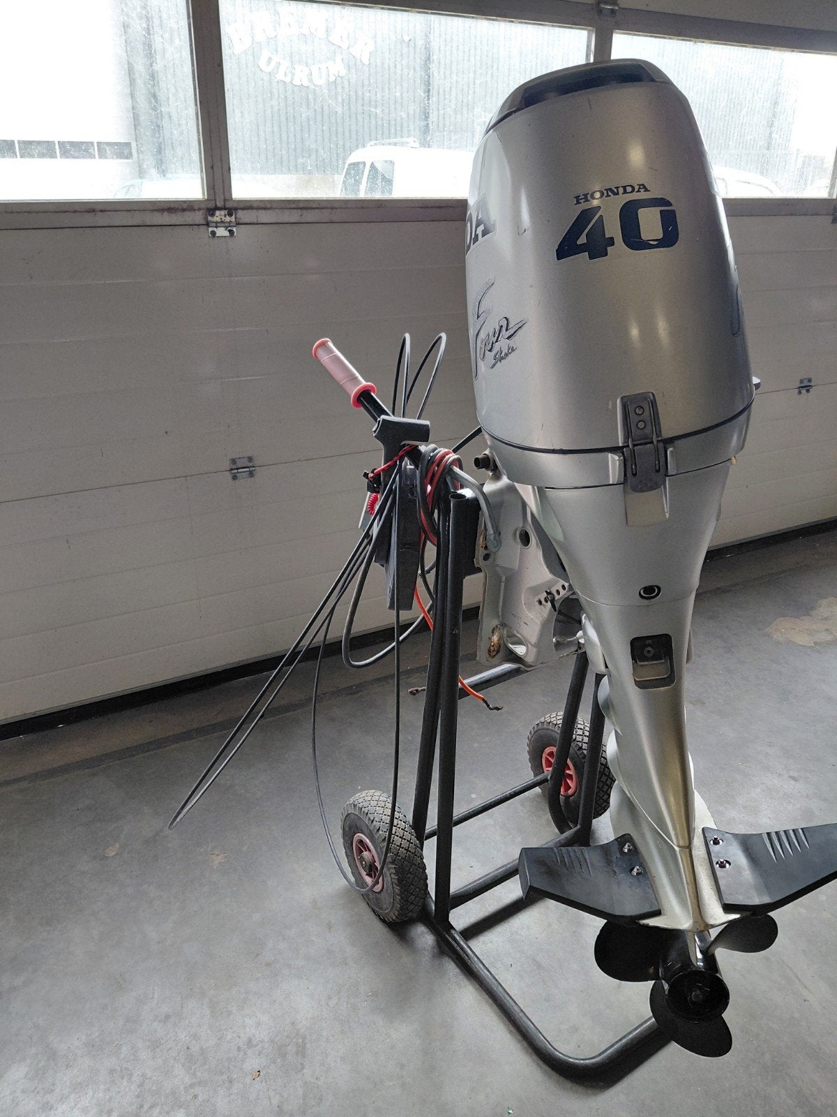Honda 40 pk 4takt langstaart elektrice start, Watersport en Boten, Ophalen, Benzine, 30 pk of meer