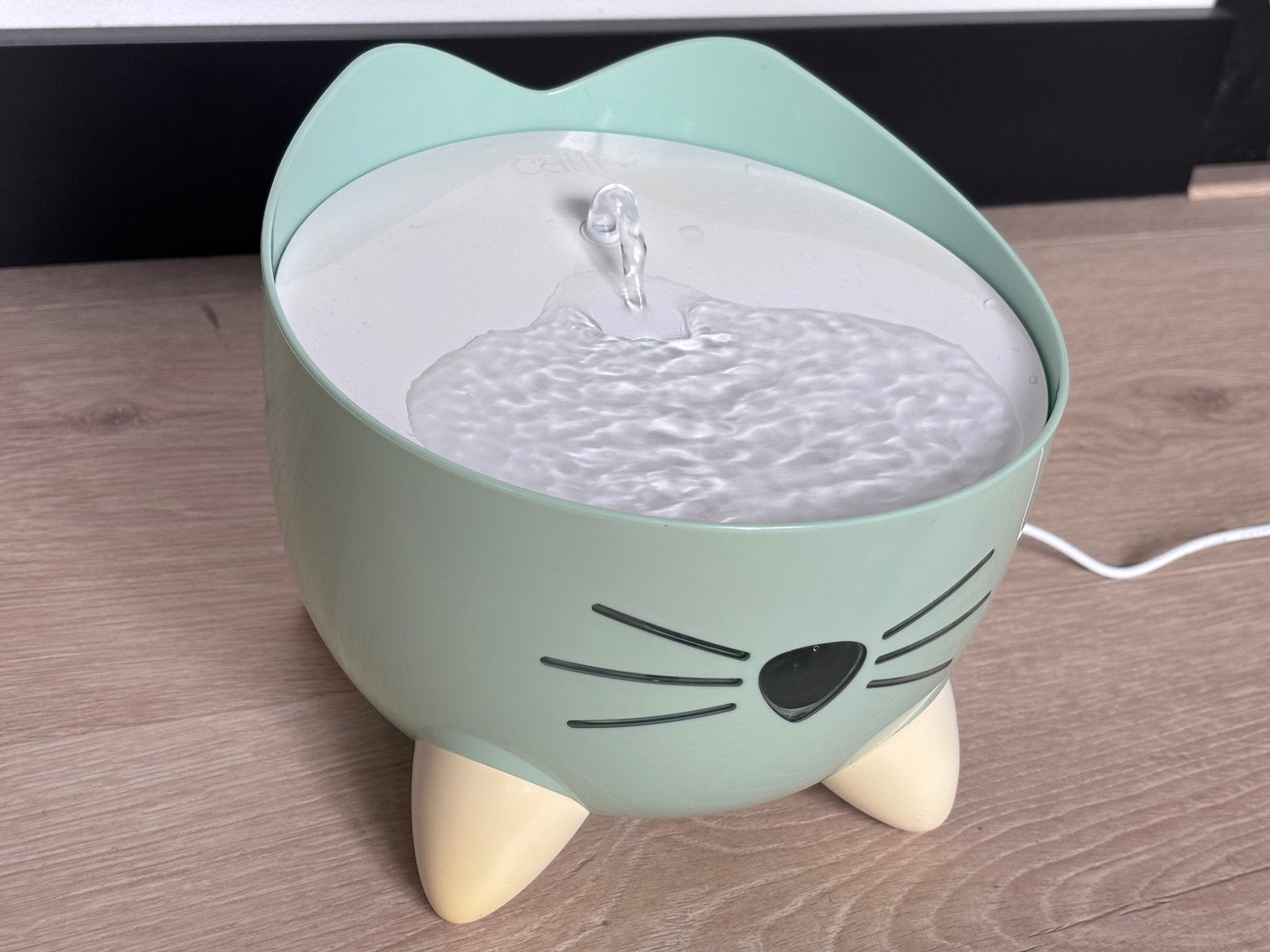 Catit PIXI drinkfontein mintgroen, Ophalen of Verzenden, Zo goed als nieuw
