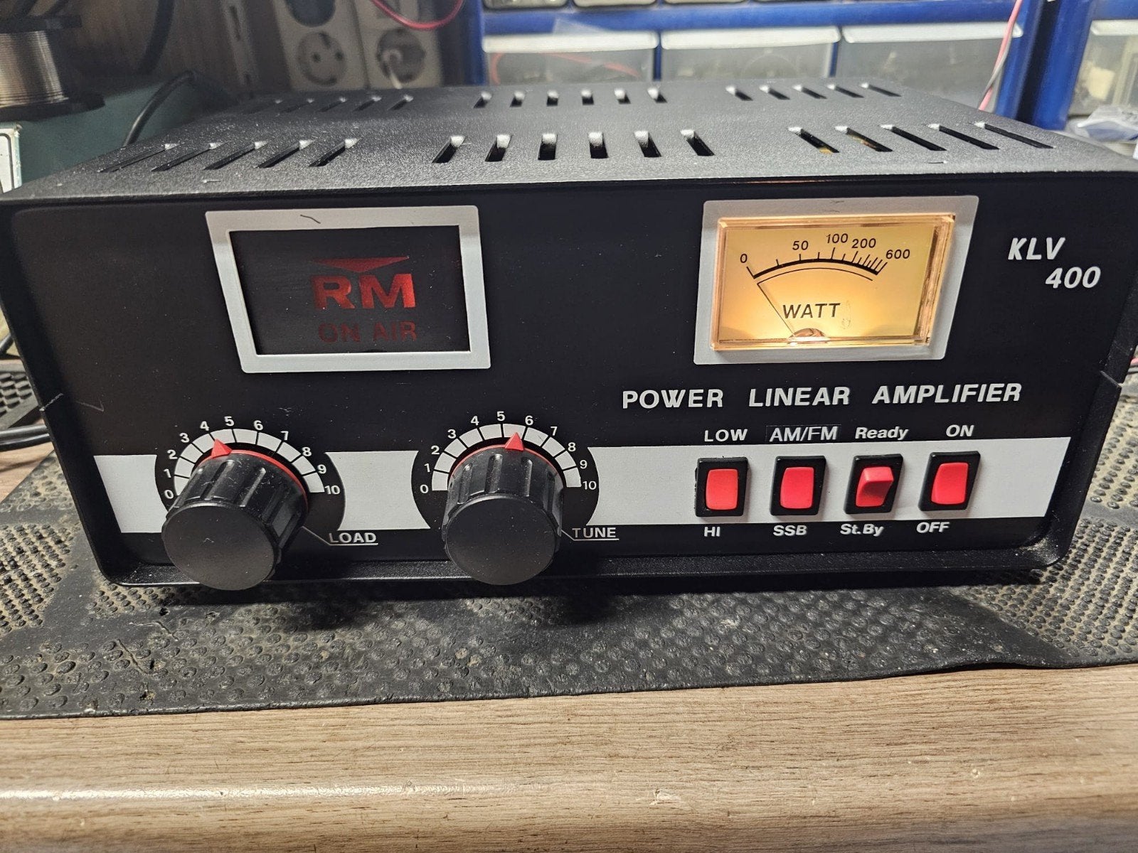 RM KLV 400 Amplifier, Telecommunicatie, Ophalen of Verzenden, Gebruikt, Zender en Ontvanger
