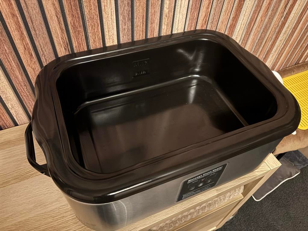 Hotstone Heater +-17 liter, Sport en Fitness, Massageproducten, Ophalen of Verzenden, Zo goed als nieuw, Hotstone