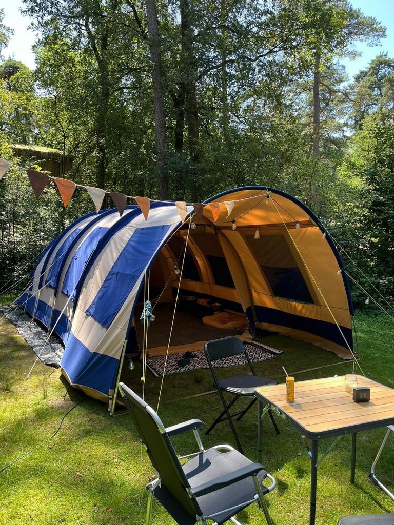 Michigan 4 tent van De Vrijbuiter, Caravans en Kamperen, Tenten, Ophalen, Gebruikt, Tot en met 4