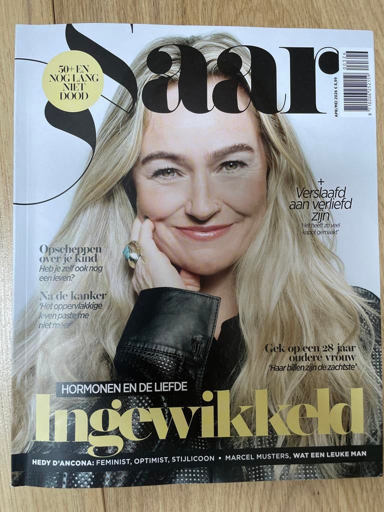 Saar Magazine April/Mei 2026 - Hormonen & Liefde, Ophalen of Verzenden, Zo goed als nieuw, Damesbladen