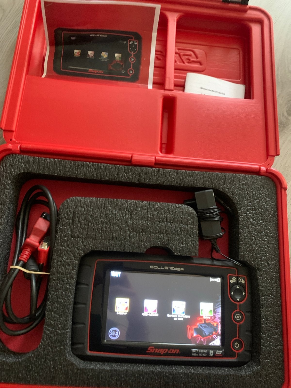 Snap-on Solus Edge met Koffer, Ophalen of Verzenden, Gebruikt