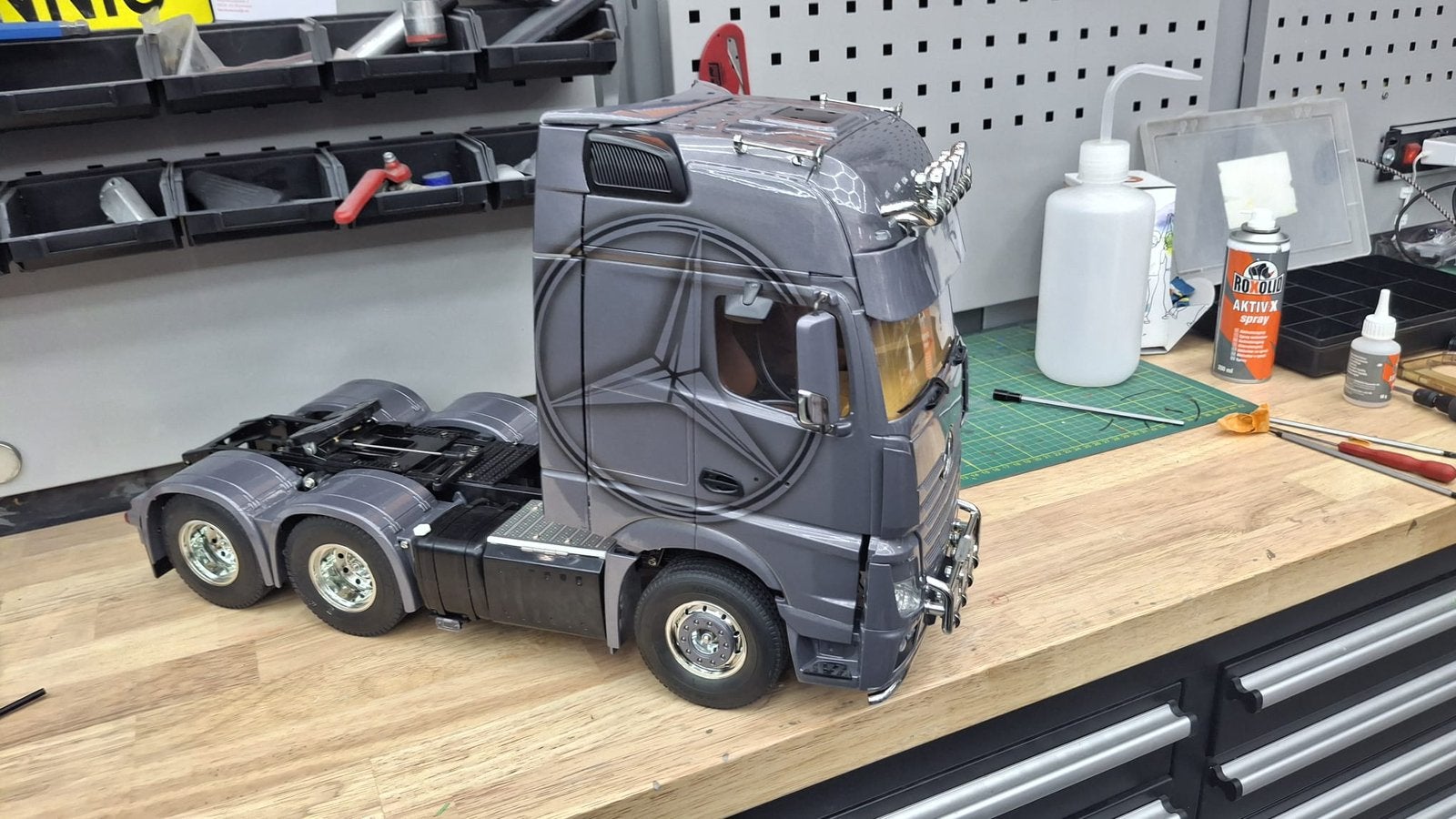 Tamiya Mercedes 1:14 + (eventueel Mfc advertentie), Schaal 1:14, Nieuw, Auto onroad, Ophalen