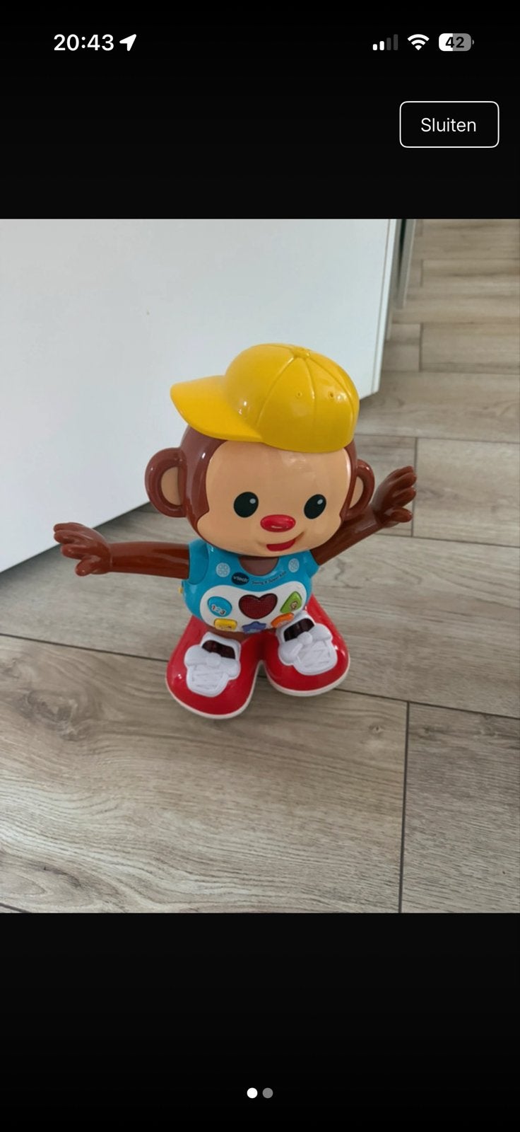 Vtech Baby Swing & Speel Aap - Interactief Speelgoed, Ophalen, Gebruikt, Overige typen, Met geluid
