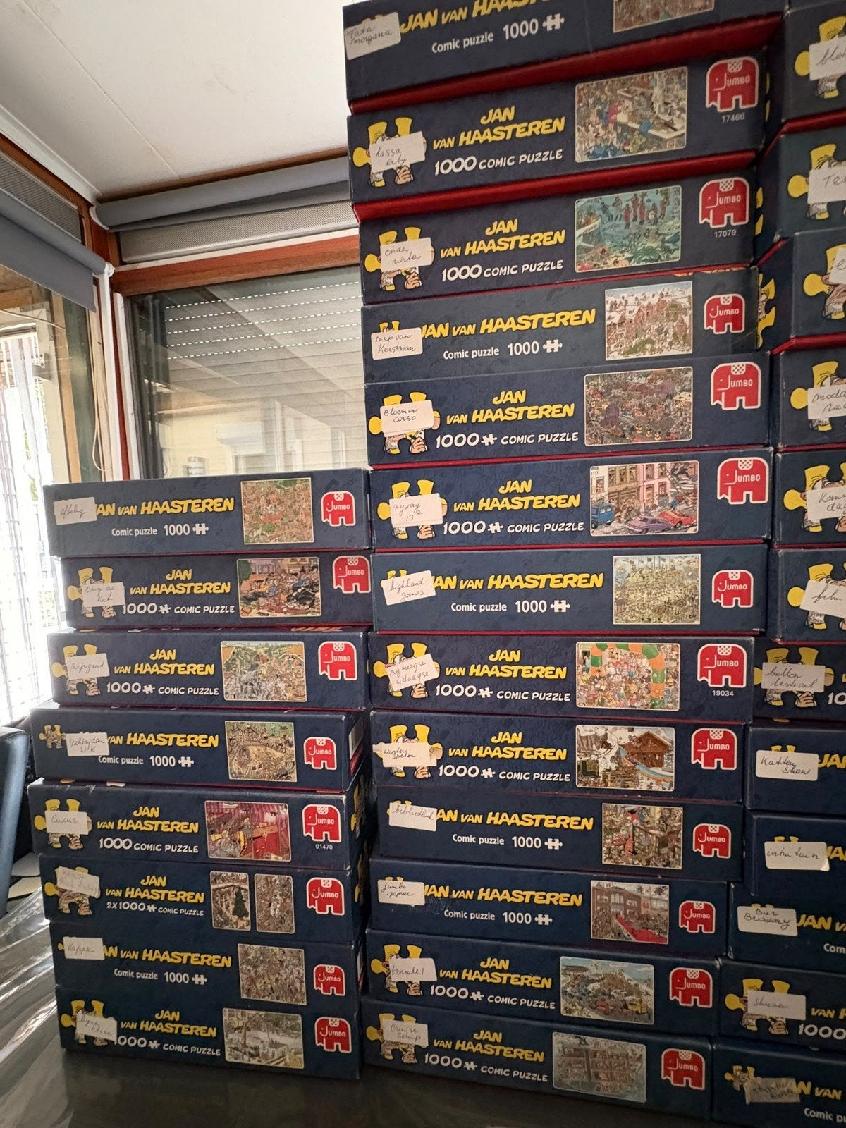 Foto 6 van Grote collectie Jan van Haasteren puzzels (1000 stukjes)