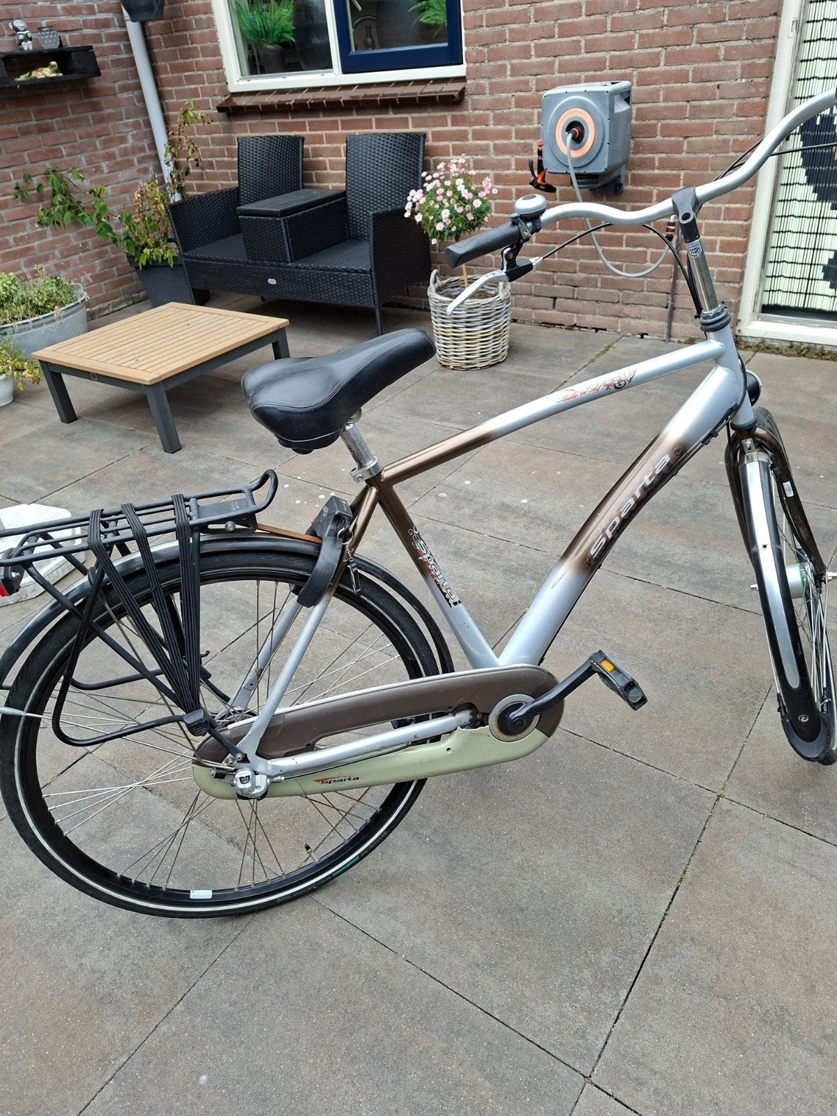 Sparta herenfiets, Fietsen en Brommers, Fietsen | Heren | Herenfietsen, Ophalen, Sparta, Gebruikt, Versnellingen
