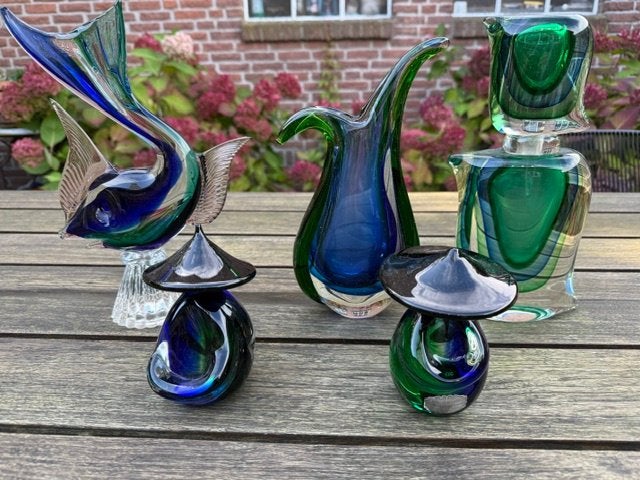 collectie Murano objecten in één koop ophalen, Ophalen