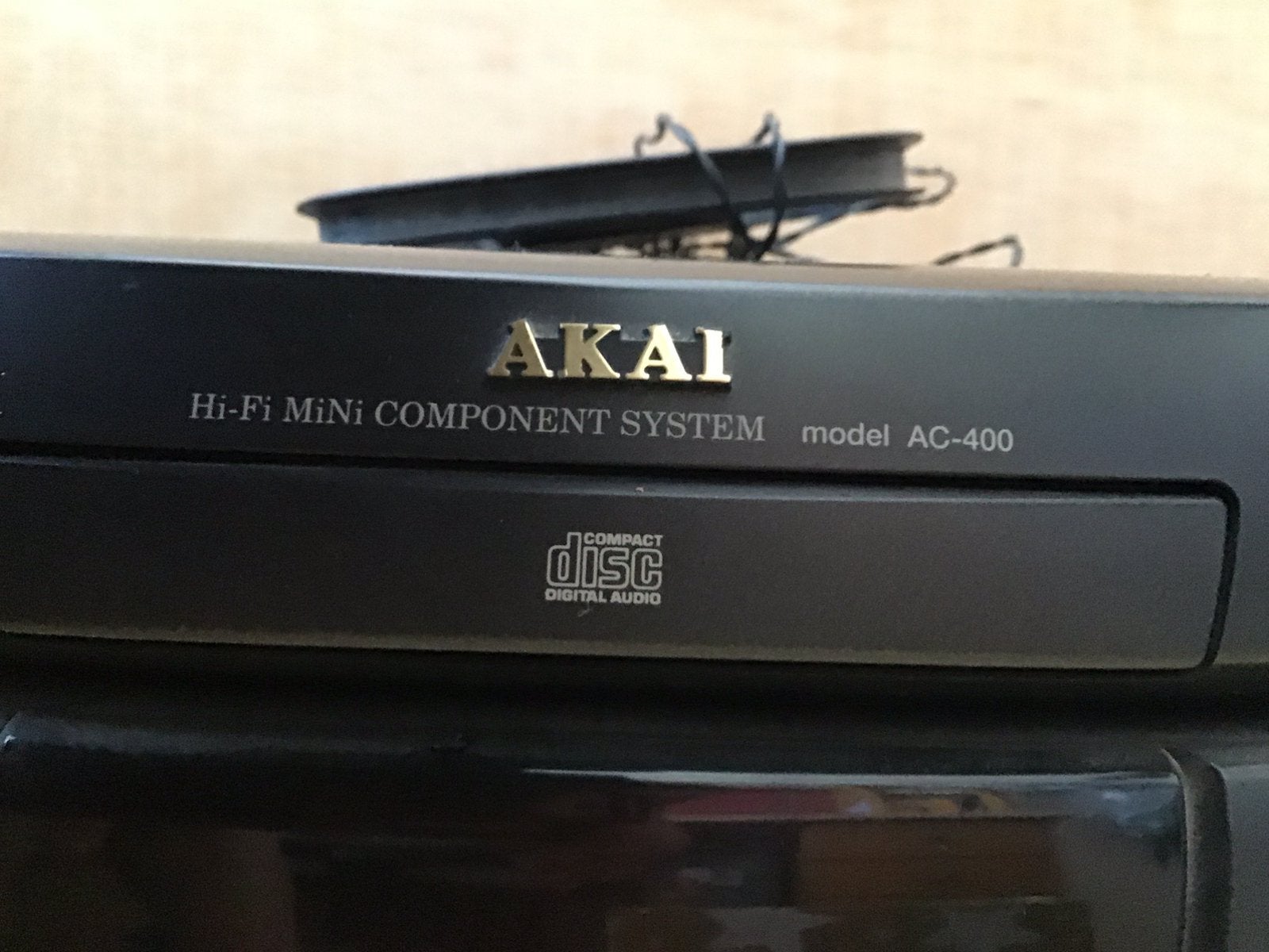 Akai, stereo toren, Ophalen !!!!, Ophalen of Verzenden, Zo goed als nieuw, Akai