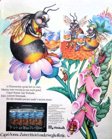 10 vintage advertenties reclames frisdrank 80-98 RedBull, Verzamelen, Merken en Reclamevoorwerpen, Ophalen of Verzenden, Gebruikt