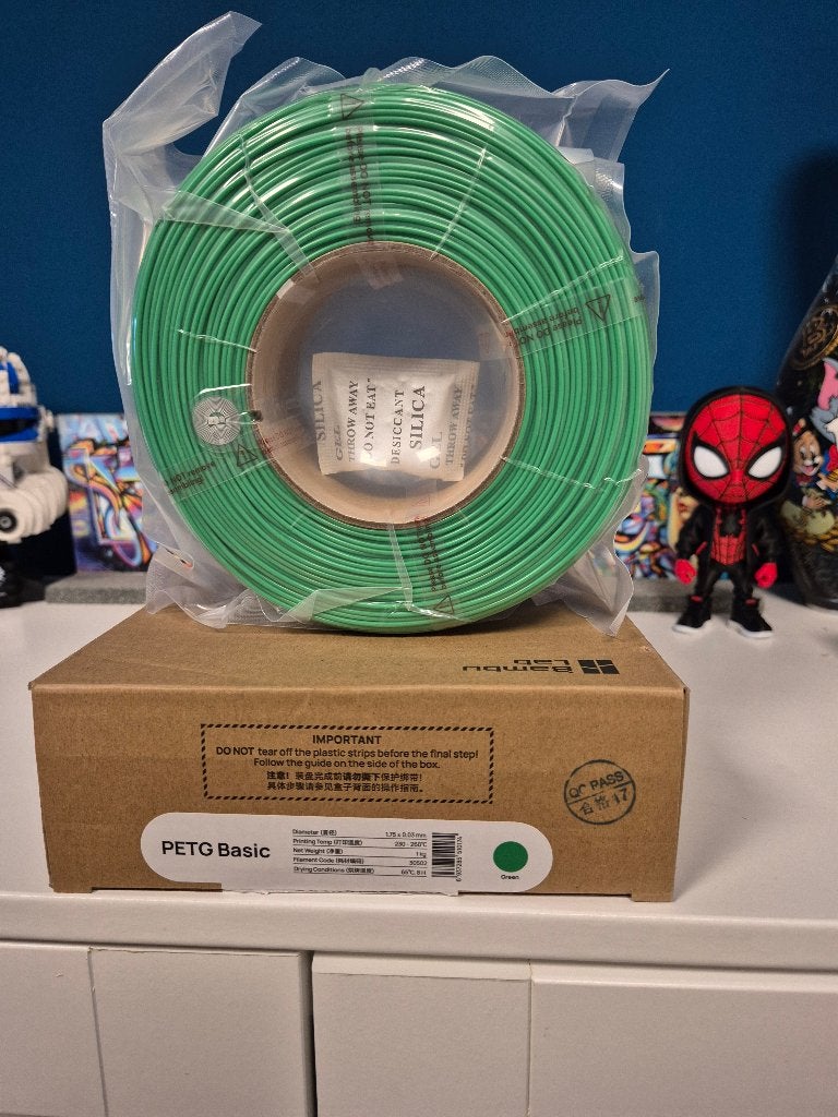 Bambu Lab PETG Basic - Green (Groen), Ophalen of Verzenden, Nieuw, Filamentrollen