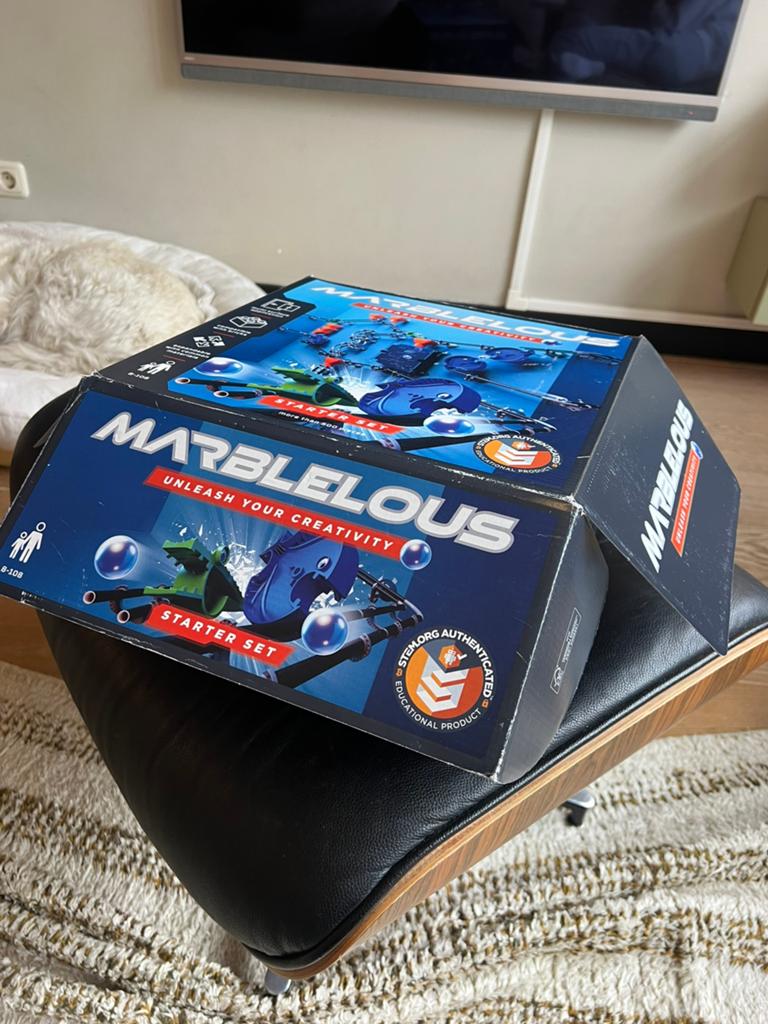 Marblelous startersset knikkerbaan nieuw, Ophalen of Verzenden, Nieuw