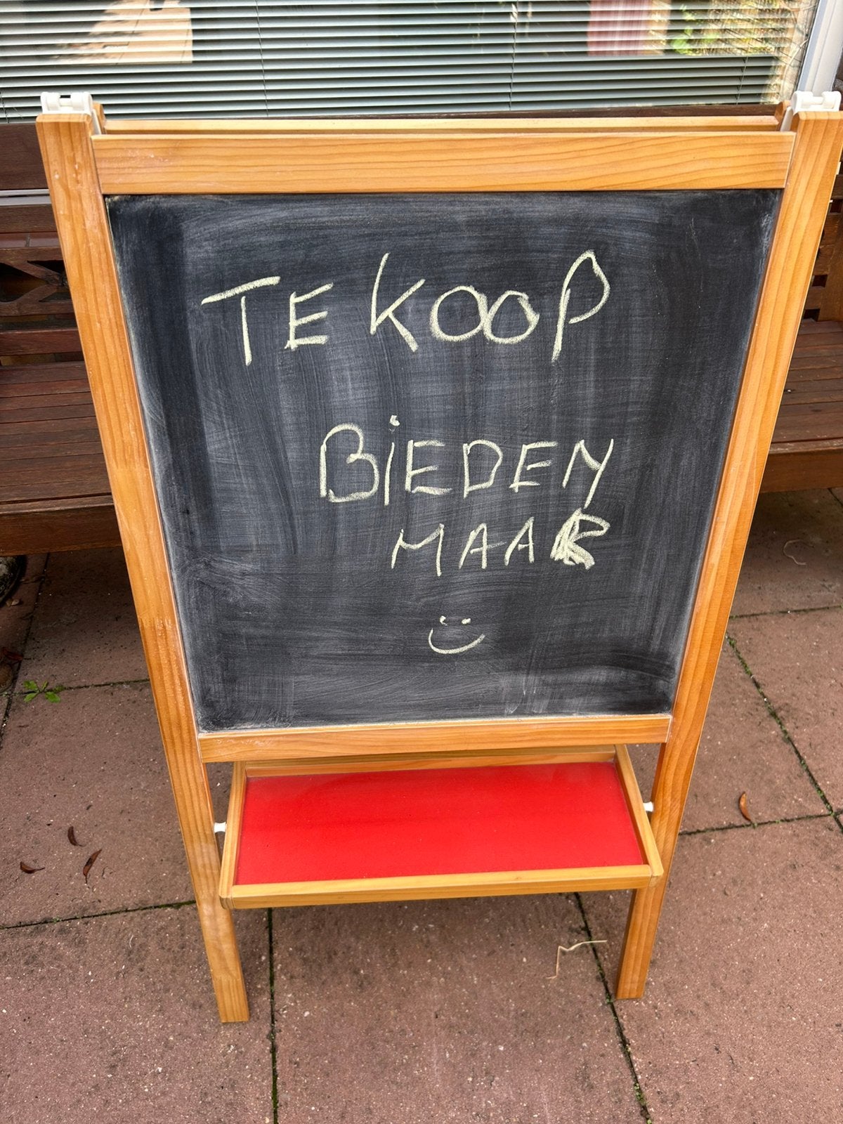 Schoolbord/whitebord, Ophalen, Zo goed als nieuw, Whiteboard